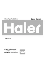 Haier HDM8.0-61 User Manual preview