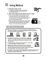 Preview for 8 page of Haier HDM8.0-61 User Manual