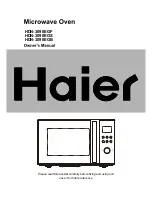 Preview for 1 page of Haier HDN-3090EGB Owner'S Manual