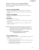 Preview for 4 page of Haier HDN305 User Manual