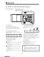 Preview for 11 page of Haier HDU-18CF03 Operating & Installation Manual