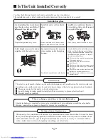 Preview for 21 page of Haier HDU-18CF03 Operating & Installation Manual