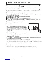 Preview for 25 page of Haier HDU-18CF03 Operating & Installation Manual