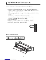 Предварительный просмотр 26 страницы Haier HDU-18CF03 Operating & Installation Manual