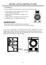 Preview for 10 page of Haier HDV70A1 Installation Instructions Manual