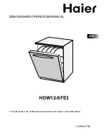 Haier HDW12-SFE3 Operation Manual предпросмотр