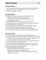 Preview for 3 page of Haier HDW12-SFE3 Operation Manual