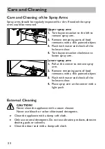 Предварительный просмотр 24 страницы Haier HDW13G1 User Manual