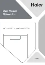 Предварительный просмотр 1 страницы Haier HDW15F2B1 User Manual