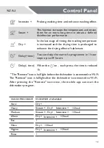 Предварительный просмотр 15 страницы Haier HDW15F3B1 User Manual