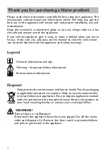 Preview for 2 page of Haier HDW15V3S1 User Manual