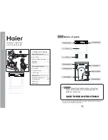 Preview for 10 page of Haier HDY-D70 ‫دليل االستخدام