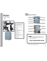 Preview for 1 page of Haier HDY6-1 Operation Manual