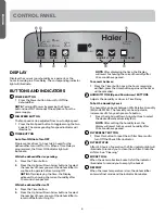 Preview for 8 page of Haier HEN70ETFP Installation And User Manual