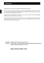 Preview for 50 page of Haier HF-220FAA Instructions For Use Manual