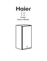 Preview for 1 page of Haier HF-260 User Manual