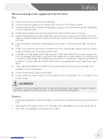 Preview for 5 page of Haier HFD462FS1 User Manual