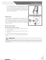 Preview for 25 page of Haier HFD462FS1 User Manual