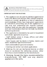 Preview for 3 page of Haier HFK-136AA User Instructions