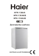 Предварительный просмотр 61 страницы Haier HFK-136AA User Instructions