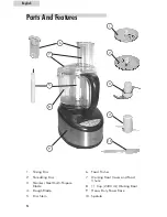 Preview for 6 page of Haier HFP400SS - Food Processor, With User Manual