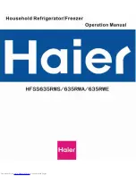 Предварительный просмотр 1 страницы Haier HFSS635RWA Operation Manual