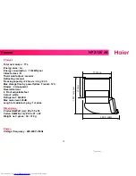 Preview for 13 page of Haier HFZ-136 AA User Instructions