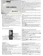 Haier HG-M161 User Manual preview