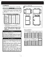 Preview for 8 page of Haier HG95E054 Installation, Operation And Maintenance Manual