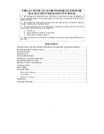 Preview for 2 page of Haier HGL-1770MB Owner'S Manual