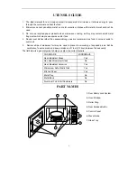 Предварительный просмотр 6 страницы Haier HGN-2070MS Owner'S Manual