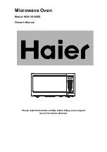 Preview for 1 page of Haier HGN-36100ES Owner'S Manual