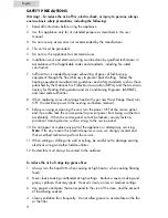 Preview for 2 page of Haier HHX6030BQ User Manual