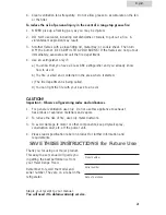 Preview for 3 page of Haier HHX7030 - 05-05 User Manual