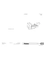 Haier HI6LMK User Manual preview