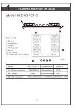 Preview for 7 page of Haier HIC-654CF-S Installation Manual/User Manual