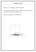 Preview for 3 page of Haier HIH-G60HM-G Installation Manual/User Manual