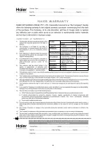 Предварительный просмотр 66 страницы Haier HIL 2301CSSH Owner'S Manual