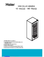 Preview for 1 page of Haier HJC-164KB User Manual