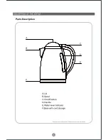 Предварительный просмотр 6 страницы Haier HKT-2133 User Manual