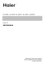 Preview for 1 page of Haier HL15B-A User Manual