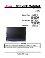 Haier HL22F2 Service Manual предпросмотр