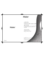 Предварительный просмотр 1 страницы Haier HL22K2 Owner'S Manual