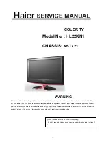Haier HL22KN1 Service Manual preview