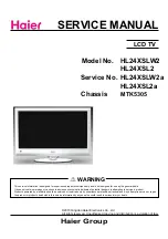 Предварительный просмотр 1 страницы Haier HL24XSLW2 Service Manual