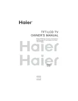 Preview for 1 page of Haier HL26P2a User Manual