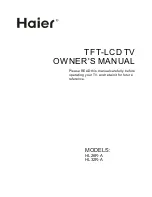 Preview for 1 page of Haier HL26R-A Owner'S Manual