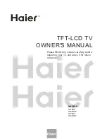 Предварительный просмотр 1 страницы Haier HL32D2 Owner'S Manual