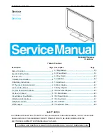 Preview for 1 page of Haier HL32D2 Service Manual