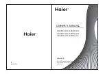 Предварительный просмотр 1 страницы Haier HL32XSL2a Owner'S Manual